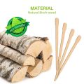 100pcs Wooden Wax Sticks Eyebrow Lip Nose Small Waxing Applicator Sticks for Hair Removal and Smooth Skin - Spa and Home Usage. 