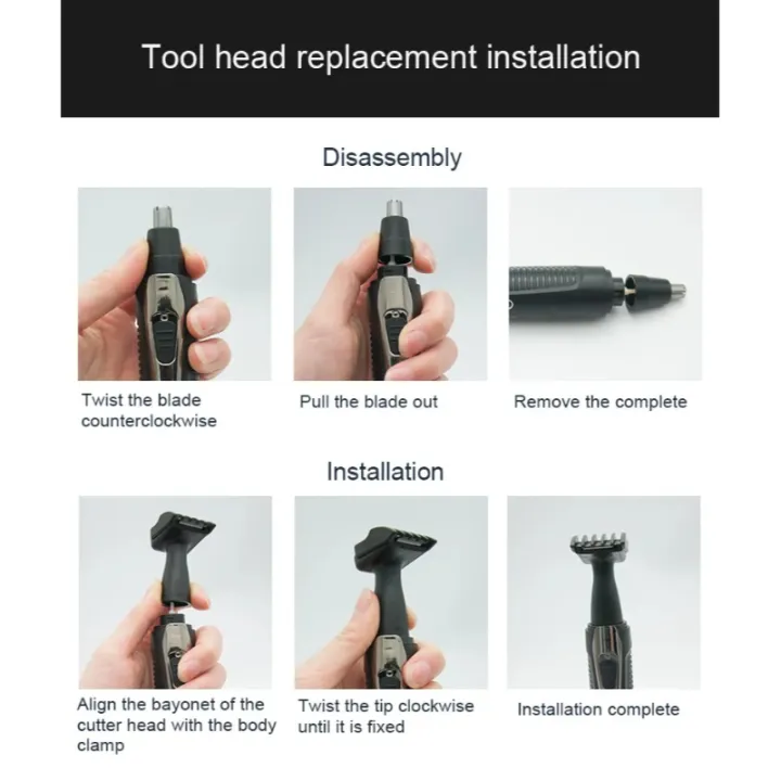 DALING%20DL-7019%20Multi-Functional%202%20IN%201%20Nose%20Hair%20And%20Outline%20Trimmer%20-%20Image%202