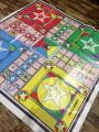 Giant Ludo Game 24 x 24 inch Kids Ludo Giant Game Plastic Ludo Board Game. 
