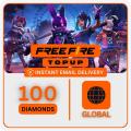 Garena Free Fire Diamonds  100. 