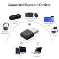 Kebidu Wireless USB Bluetooth 5.0 Adapter for Car Subwoofer Multimedia Bluetooth Audio Receiver. 