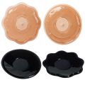 Pair of Reusable Invisible Silicone Breast Pads Nipple Stickers. 