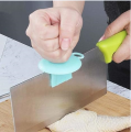 Imported Cut Vegeta s Hand-Guard-zhu Li Dao Cap Creative Kitchen Shelf Meat Fish Bones iliary Artifact. 