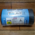 Garbage Bags For Dustbin Pack Of 35 18 X 24 Inch / Garbage Bag Art # SS-GB1 (1 Roll / 35 Bags). 