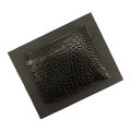 Pocket Size Black Crocodile Leather Wallet. 