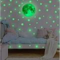 Multicolored Luminous wall Stickers -- 3D Star Stickers For Rooms Decoration - Best for Kids Rooms - Multicolored 100 pieces. 