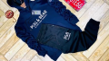 Men's Blue Pull & Bear Track Suite (Hoodies & Trouser). 