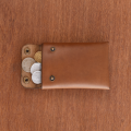 Minimalist Fold Wallet For Men - Genuine leather card holder wallet for men mini, small & slim wallet for men. 