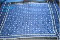 Multani Ajrak / Shawl / traditional cloth/Saraiki/Sindhi Neel Blue Royle Ajrak/King Size/Premiun/. 