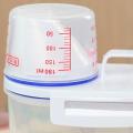 LALA Portable Plastic Kitchen Container Grain Storage Case Bean Rice Storage Box. 