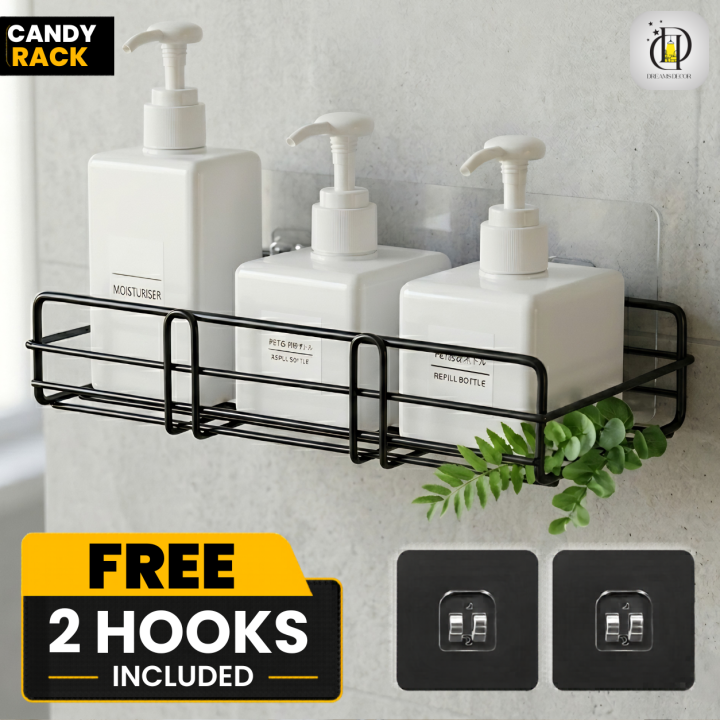 Bathroom%20kitchen%20Punch%20Corner%20Frame%20Shower%20Shelf%20Wrought%20Iron%20Shampoo%20Storage%20Rack%20Holder%20bathroom%20accessories%20-%20Image%202