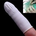 ARIN 100pcs Disposable Latex Rubber Finger Cots Sets Fingertips Protector Gloves. 