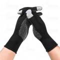 Touchscreen labor protection breathable wear resistant nylon adhesive gloves anti slip and durable mobile phone OEM. 