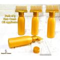 Hair Oil Applicator Comb Bottle 130ml (Pack of 3) Root Comb Applicator / Shampoo Hair Comb Bottle / Hair Coloring Dye Comb Multipurpose Hair Comb Applicator Bottle. 