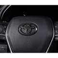 Toyota Steering Logo Carbon Fiber Style Logo. 