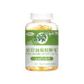 Pine needle oil gel candy edible pine needle oil extract softgel manufacturers wholesale processing. 