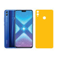 Honor 8x Back RHINO-0005 YELLOW Sheet Anti-stain Wrap Cover. 