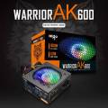 Aigo Warrior AK 600W PC Gaming PSU RGB Power Supply Unit Quiet 120mm RGB Fan 24pin 12V ATX. 