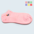 Premium quality Cotton Cute Fashionable Ankle Socks for Women and Girls - Free Size, Solid, Pack of 1 Ladies Socks (Multicoloured). 