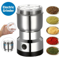 Electric Coffee Bean Grinder Seed Spice Crusher Nut Mill Blender Stainless Steel. 