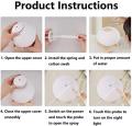 Crystal Ball Lamp Humidifier (350ml.) with Disco LED Lights. 