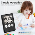 LCD Digital Screen Kitchen Timer Square Cooking Countdown Alarm Magnet Clock. 