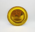 GOLDEN THEME PAPER PLATES PACK OF 10 PAPER PLATES. 