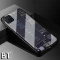 For Samsung Galaxy M12 case Explorer Version Theme Case Tempered Glass Protector Back Cover for Samsung M12 Clear Circuit Board Design Full Coverage Phone cases. 