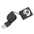 Mini USB 2 5 Mega Pixels Retractable Clip WebCam Web Camera for PC Laptop. 