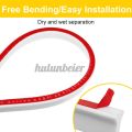 60-200CM Water Barrier Flexible Bathroom Water Stopper Flood Barrier Rubber Dam Silicon Water Blocker. 