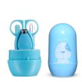 Minime 4Pcs/set Baby Nail Care Set Cute Cartoon Child Scissors Infant Nail Clipper Daily Newborn Nail Shell Shear Manicure Kit. 