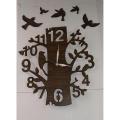 Tree Shape Wall Clock Real 3D Diy Wall Watches Living Room Home Decoration - Clocks - Wall Clock - Tree Design Clock, original picture attach. 