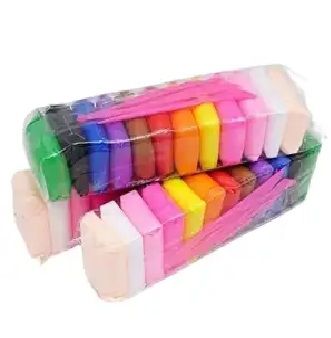 Pack of 1 / 6 / 12 clay for kids - China Clay // Slime // China Mitti
