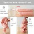 Quick Dry Bath Hair Drying Towel Head Wrap Hat Super Absorbent Shower Cap. 