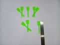 70 Piece - 4 inches Mini Ice Cream Spoon (Disposable Dessert Spoons - Disposable Plastic Spoon). 