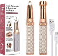 Flawless hair remover 2 in 1 Rechargeable Facial Hair Removal Machine For Women. 