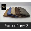 Slim wallet mini small wallet for boys, men stylish small wallet card holder for Students  BLUE CAMEL COFFEE BROWN. 