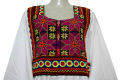 Traditional Yellow Afghani Dress – Hand-Embroidered Mirror Work, Sizes 13-27. 