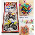 Extreme Sports Bikes Play Set For Kids ( Free 1000 Pcs Multi Colored Orbeez Balls) Bike Toys for Kids. 