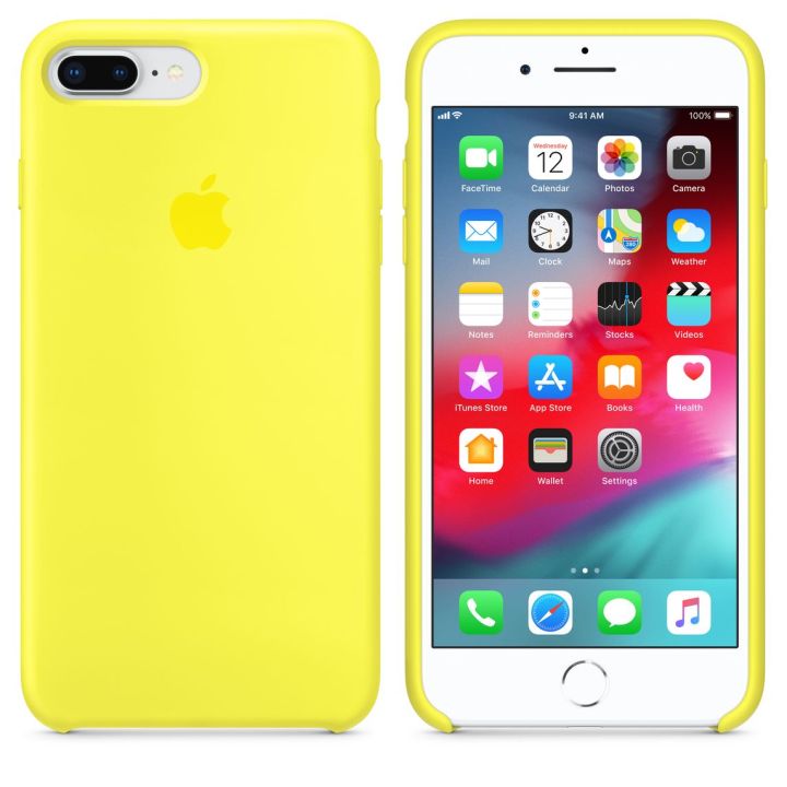 Iphone%207%20Plus%20Silicone%20Cover%20Soft-Touch%20Finish%20Back%20Protective%20Case%20For%20iPhone%207%20/%208%20Plus%20-%20Image%206