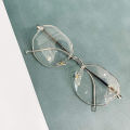 Fashion Glasses Anti-Blue Student Polygonal Frame Eyeglasses Computer Glasses 2023 New Eyewear PTQ. 