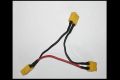 XT60-Plug Series Lipo Battery Connector Cable to Double Volt. 