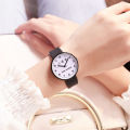 Douyin with the same little brother and sister watch female soft girl candy color trend ulzzang casual couple watch. 
