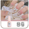 Nail Varnish Glossy Cute Magnetic Cat Nail Polish. 
