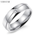 【LeeChee Jewellery Store】Alibaba-Express Wedding Rings Or Men Width 6mm Color Plated Stainless Steel Ring. 