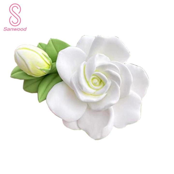Car Aromatherapy Diffuser Refresh Drive with Gardenia Car Air Freshener Aromatherapy Essential Oil for Relaxation less Than Car Diffuser for Mood Enhancement
