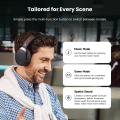 Edifier WH950NB V2 [New Version]  Active Noise Cancelling Headphones, Bluetooth 5.3 Wireless Headphones, LDAC Hi-Res Audio, 55 Hours Playtime, Google Fast Pairing for Android, Dual Device Connection, App Control, Black | headphone | ANC Headphones |. 