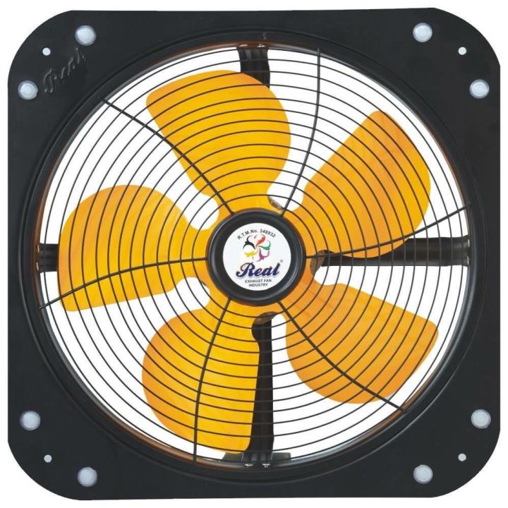 Real Exhaust Fan Reverse Action Fully Metal Body Black 1 Year Warranty Exhaust Fan 99.9% pure Copper Winding