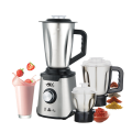 ANEX Deluxe Blender Grinder | Model AG-6133 SS |  Stainless Steel Blender & Grinder | 3 in 1 Blender 1500ml Jar , Dry Grinder & Wet Grinder |  Multi Speeds | 600 Watts Powerful Copper Motor | With 2 Years Brand Warranty. 