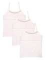 Pack Of 3 Slip | Long Shameez | Teenage Girls Camoisoles | Cotton Stuff. 